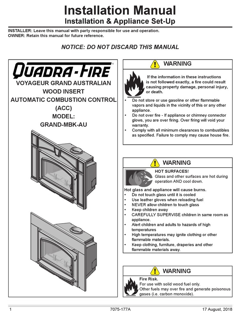 Quadra-Fire GRAND-MBK-AU installation manual Quadra-Fire GRAND-MBK-AU installation manual