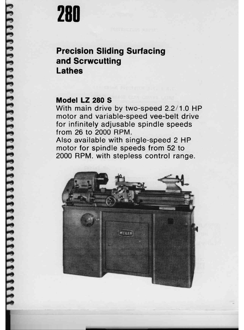 Weiler LZ 280 S instruction manual
