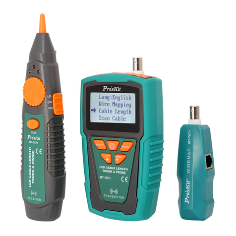 Pro's Kit MT-7071 user manual