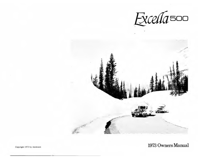Airstream Excella 500 1973 User manual