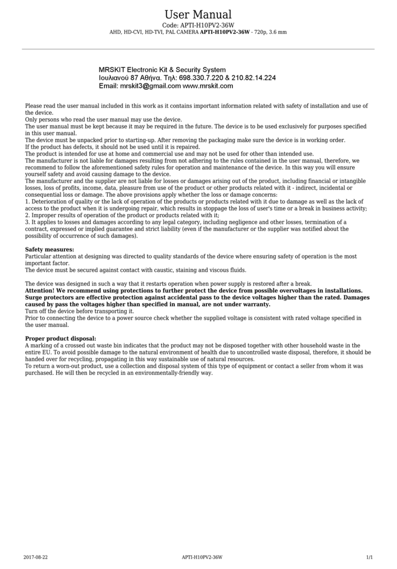 MRSKIT APTI-H10PV2-36W user manual