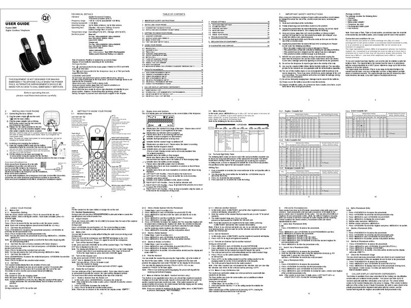 QT Fusion 2805 user guide