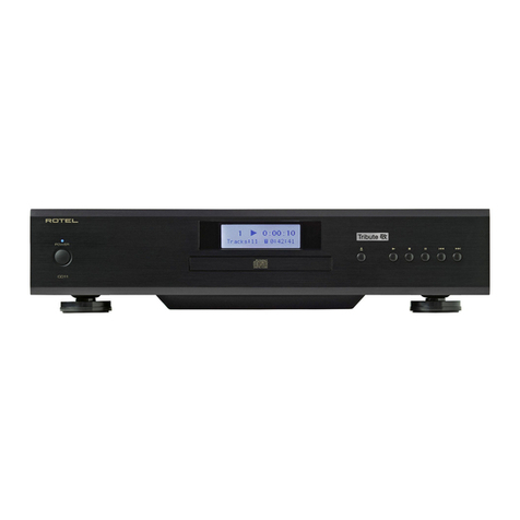 Rotel CD11 owner's manual