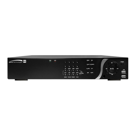 Speco D16HS User manual