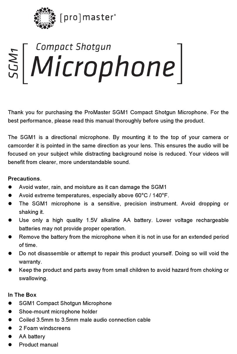pro master SGM1 manual