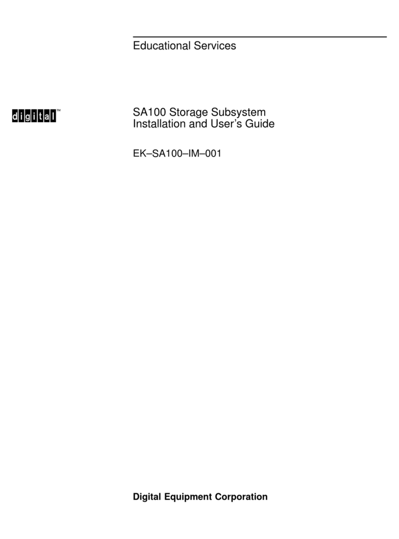 Digital Equipment SA100 User manual
