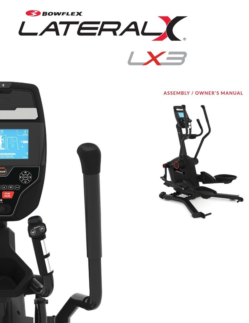 Bowflex LateralX LX3 User manual