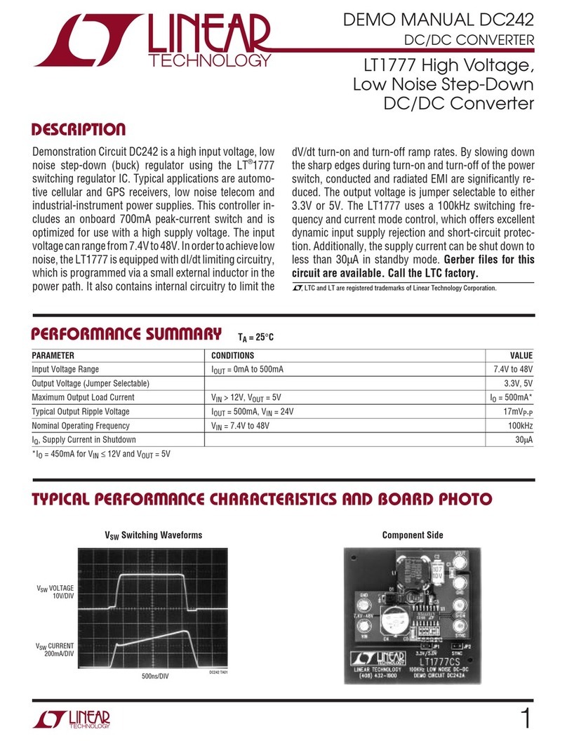 Linear Technology DC242 Demo Manual