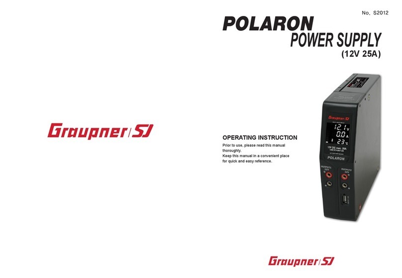 GRAUPNER Polaron operating instructions