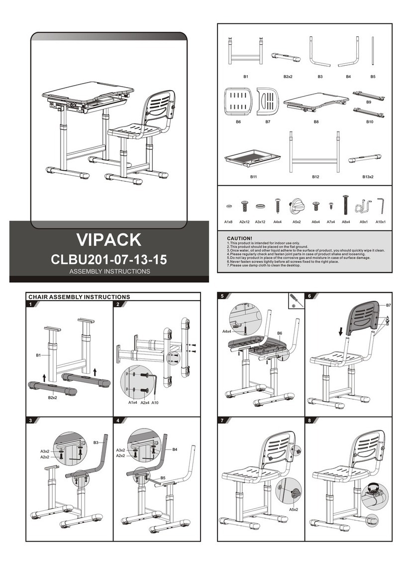 VIPACK CLBU201-07-13-15 User manual