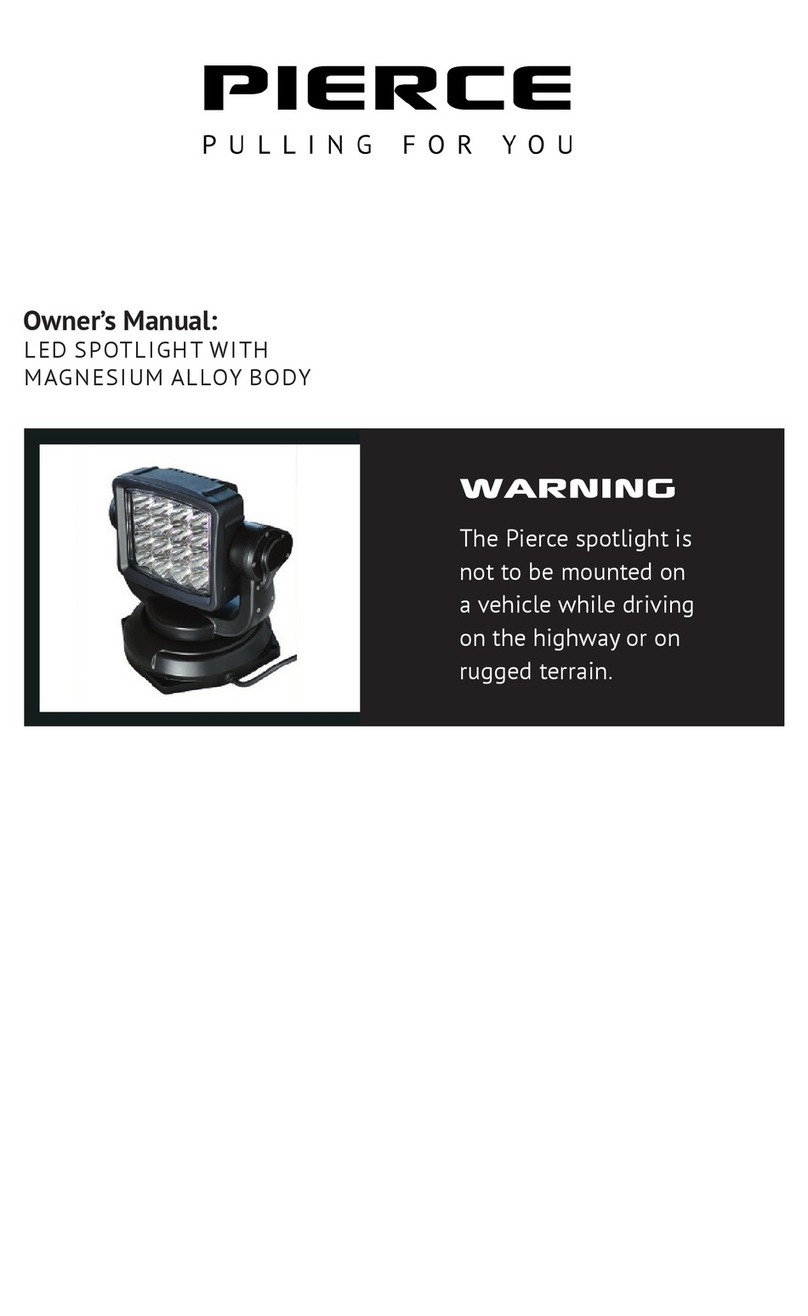 Pierce PX60LB owner's manual