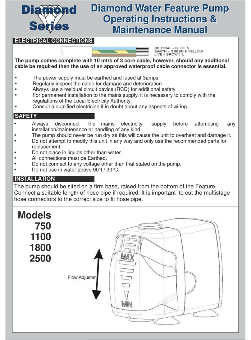 Lotus Diamond 750 Installaltion & maintenance manual Lotus Diamond 750 Installaltion & maintenance manual