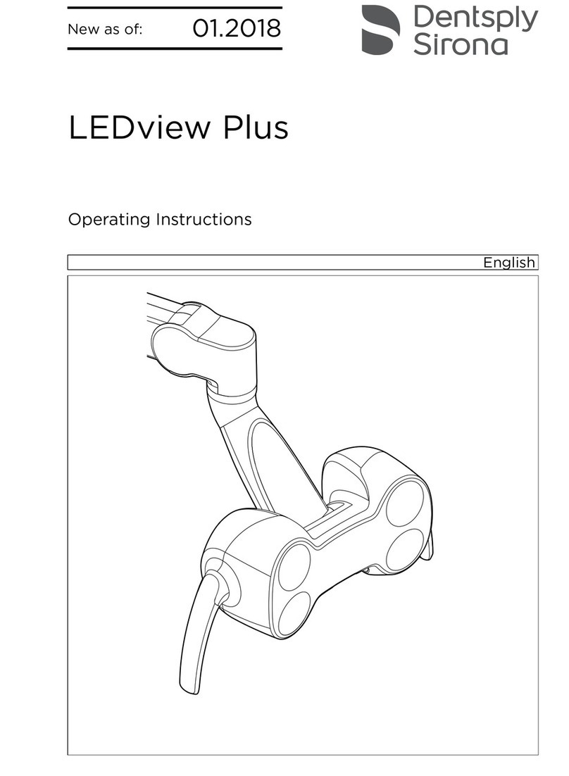 Dentsply Sirona LEDview Plus User manual
