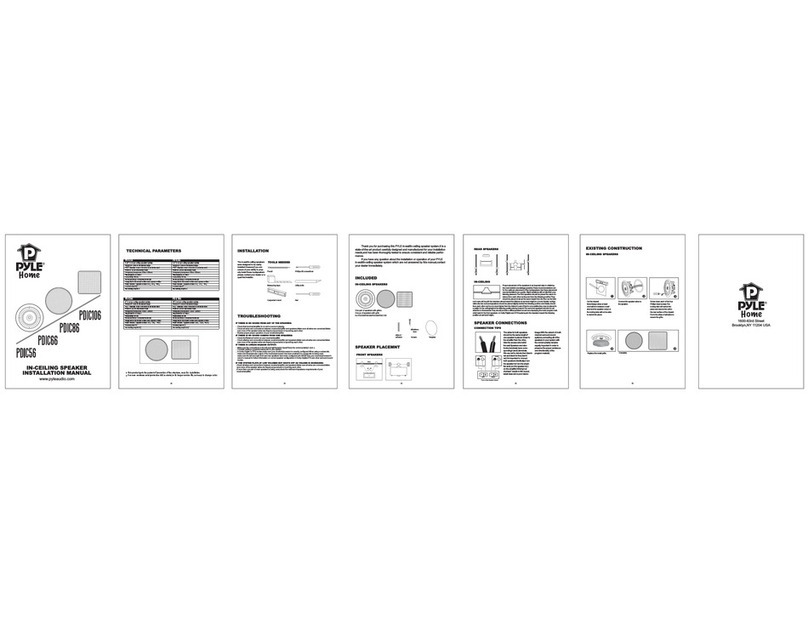 Pyle PDIC56 User manual