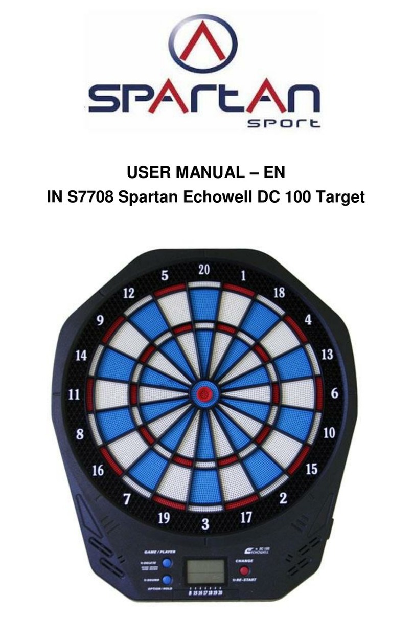 SPARTAN sport Spartan Echowell DC 100 Target User manual