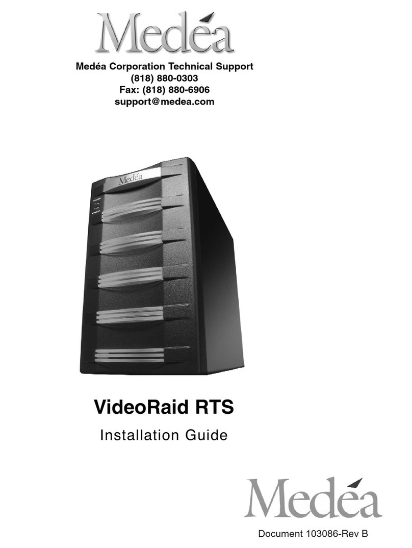 Medea VideoRaid RTS installation guide