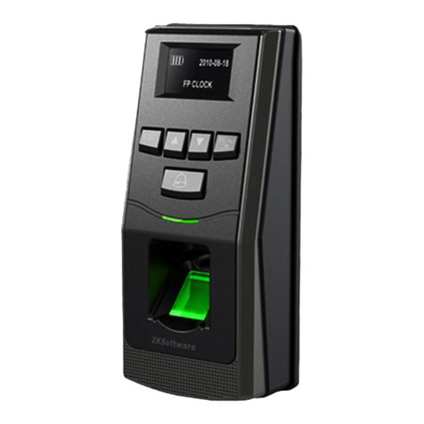 ZKTeco F6 User manual