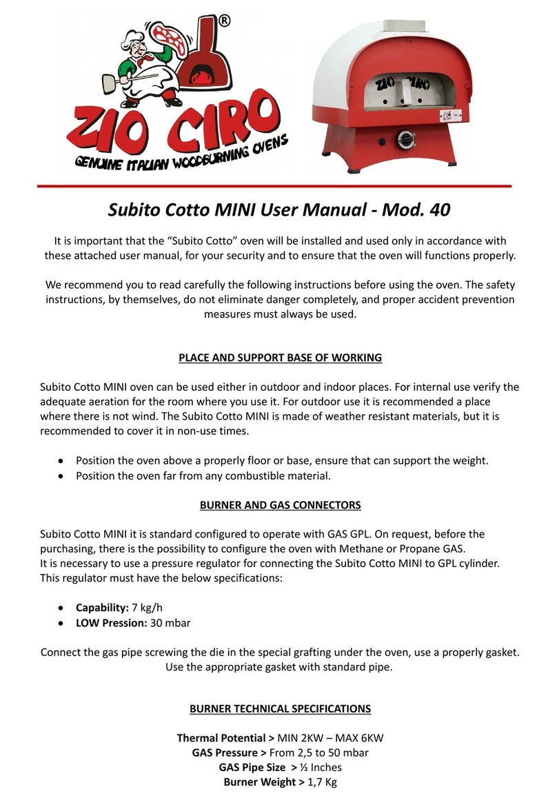 Zio Ciro Subito Cotto MINI 40 user manual