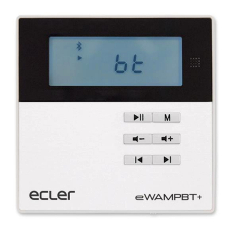 Ecler eWAMPBT+ user manual