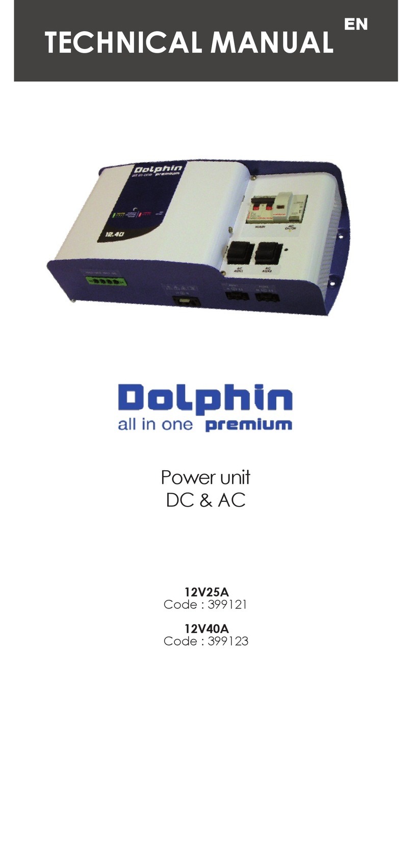 Dolphin 12V25A Technical manual