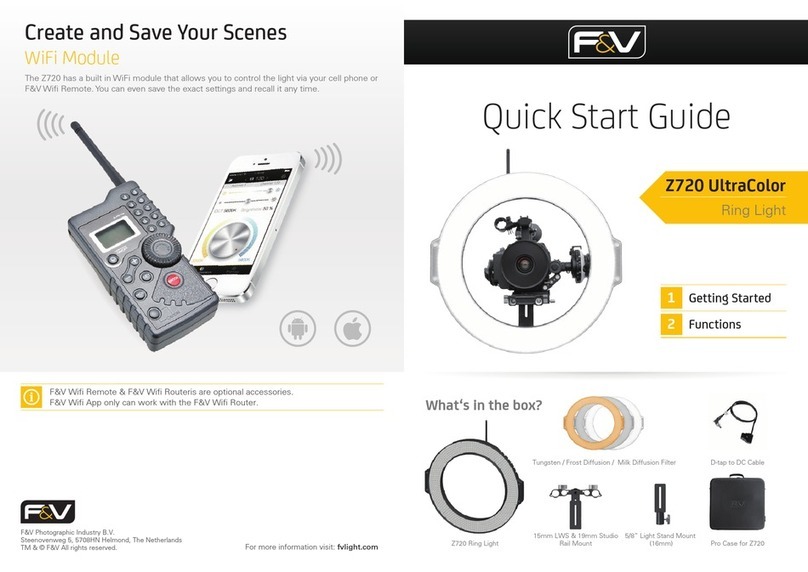 F&V Z720 quick start guide