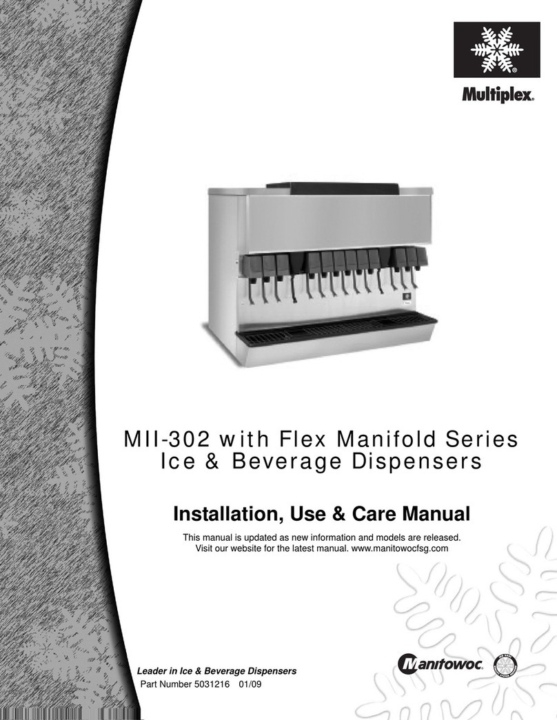 Manitowoc Multiplex MII-302 Instructions for use