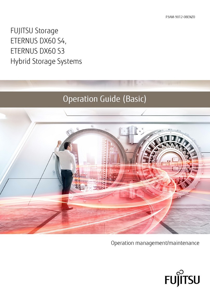 Fujitsu ETERNUS DX60 S3 User manual