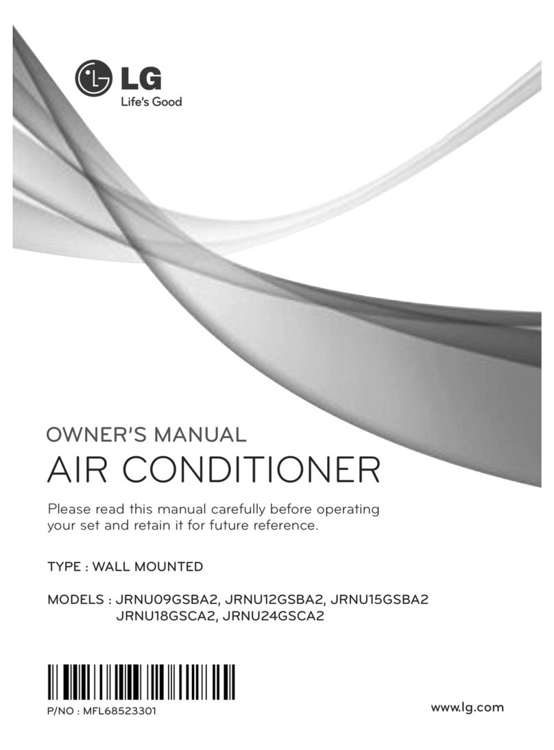 LG JRNU09GSBA2 User manual