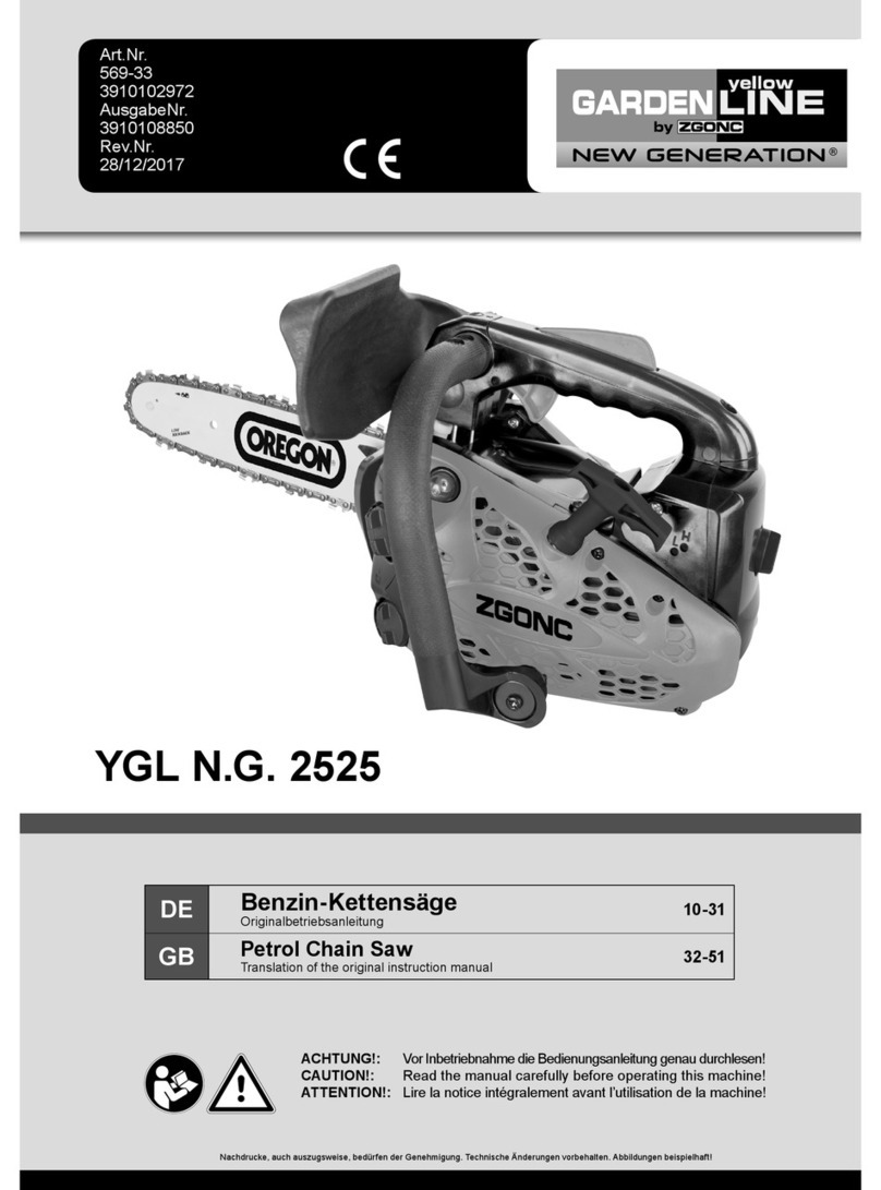 Zgonc YGL N.G. 2525 User manual