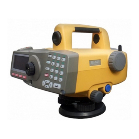Topcon DL-501 instruction manual