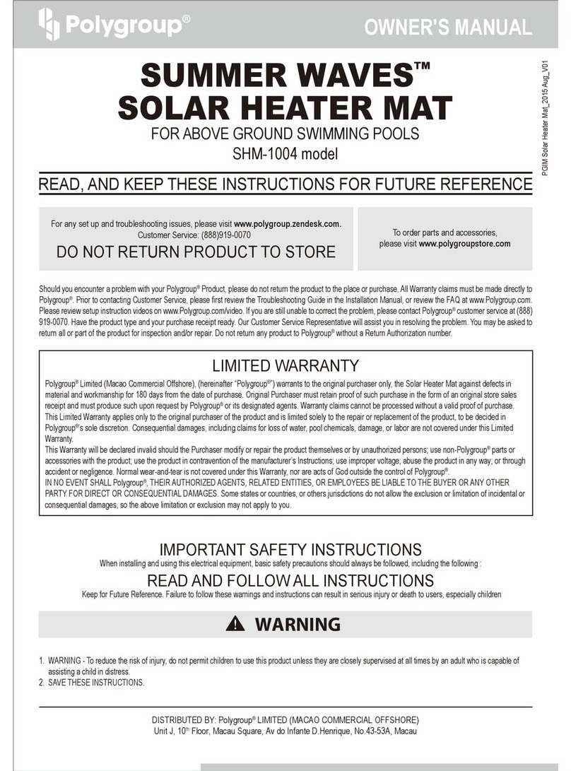 Polygroup SUMMER WAVES SHM-1004 owner's manual Polygroup SUMMER WAVES SHM-1004 owner's manual