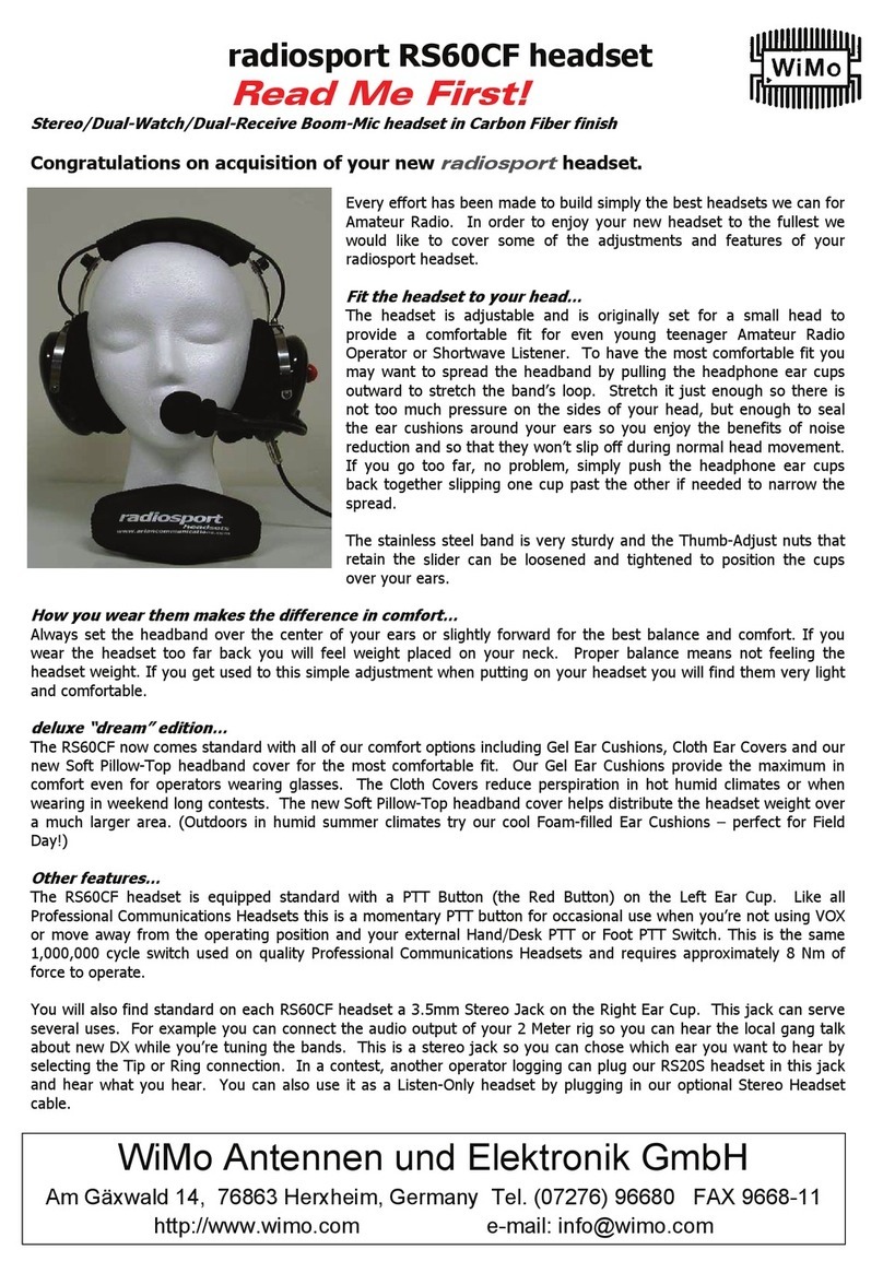 WiMo Radiosport RS60CF Read me first