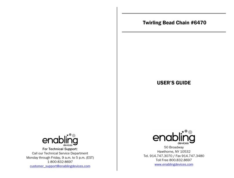 Enabling Devices 6470 User manual Enabling Devices 6470 User manual
