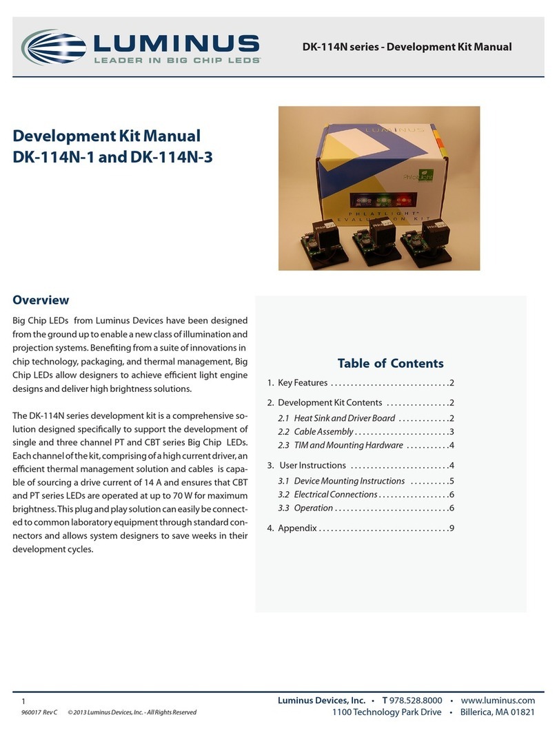 Luminus DK-114N-1 manual
