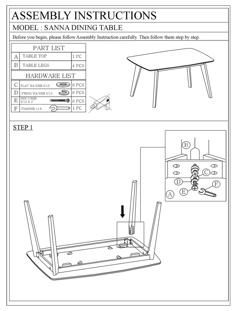 Rowico SANNA User manual Rowico SANNA User manual