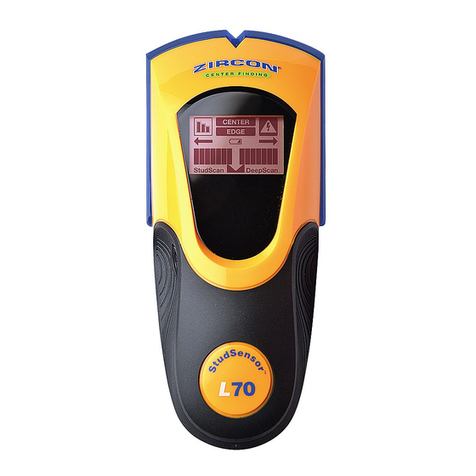 Zircon StudSensor L70 OneStep instructions
