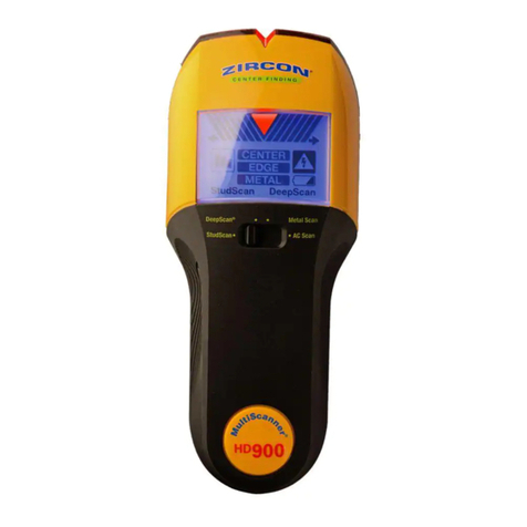 Zircon MultiScanner HD900c OneStep User manual