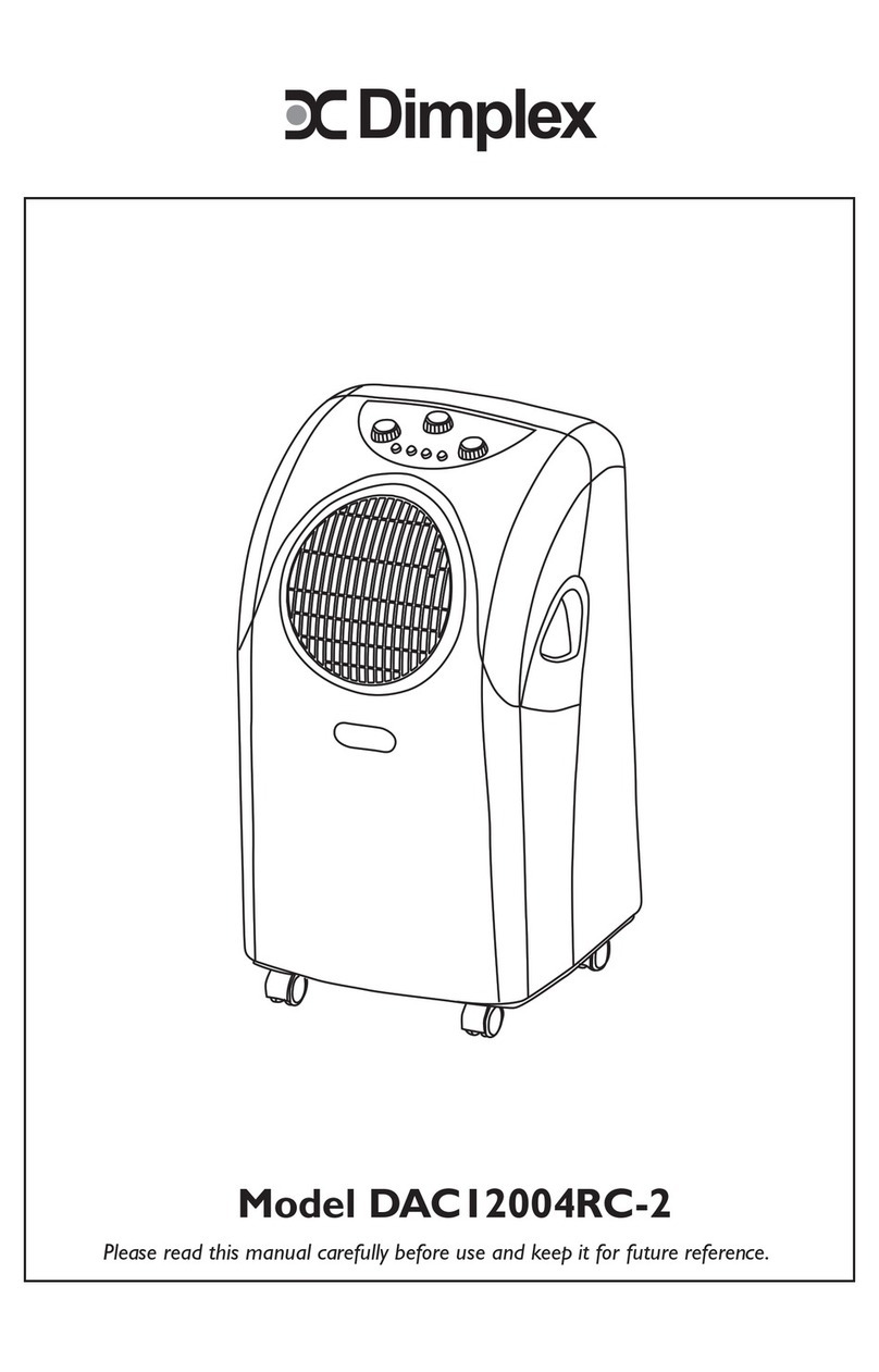 Dimplex DAC12004RC-2 User manual