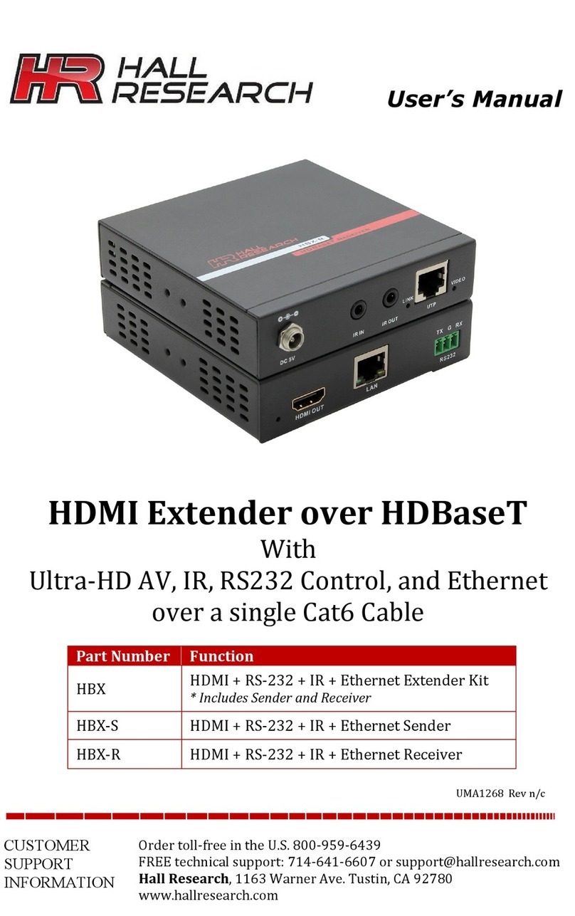 HR HBX user manual