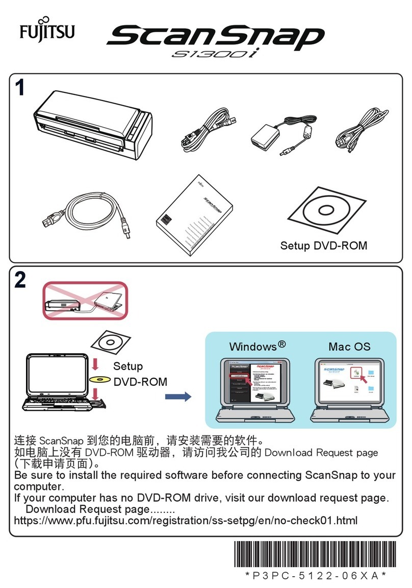 Fujitsu ScanSnap S1300i manual