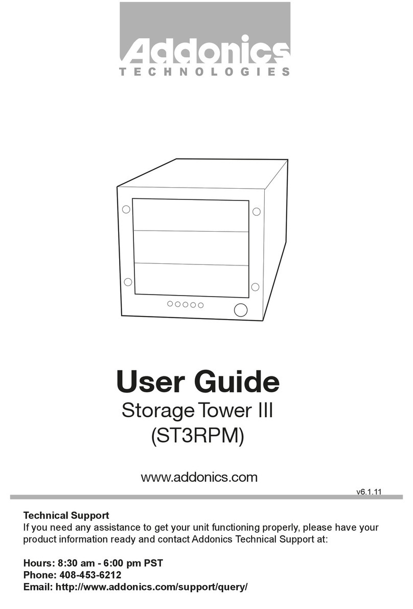 Addonics Technologies Storage Tower III User manual