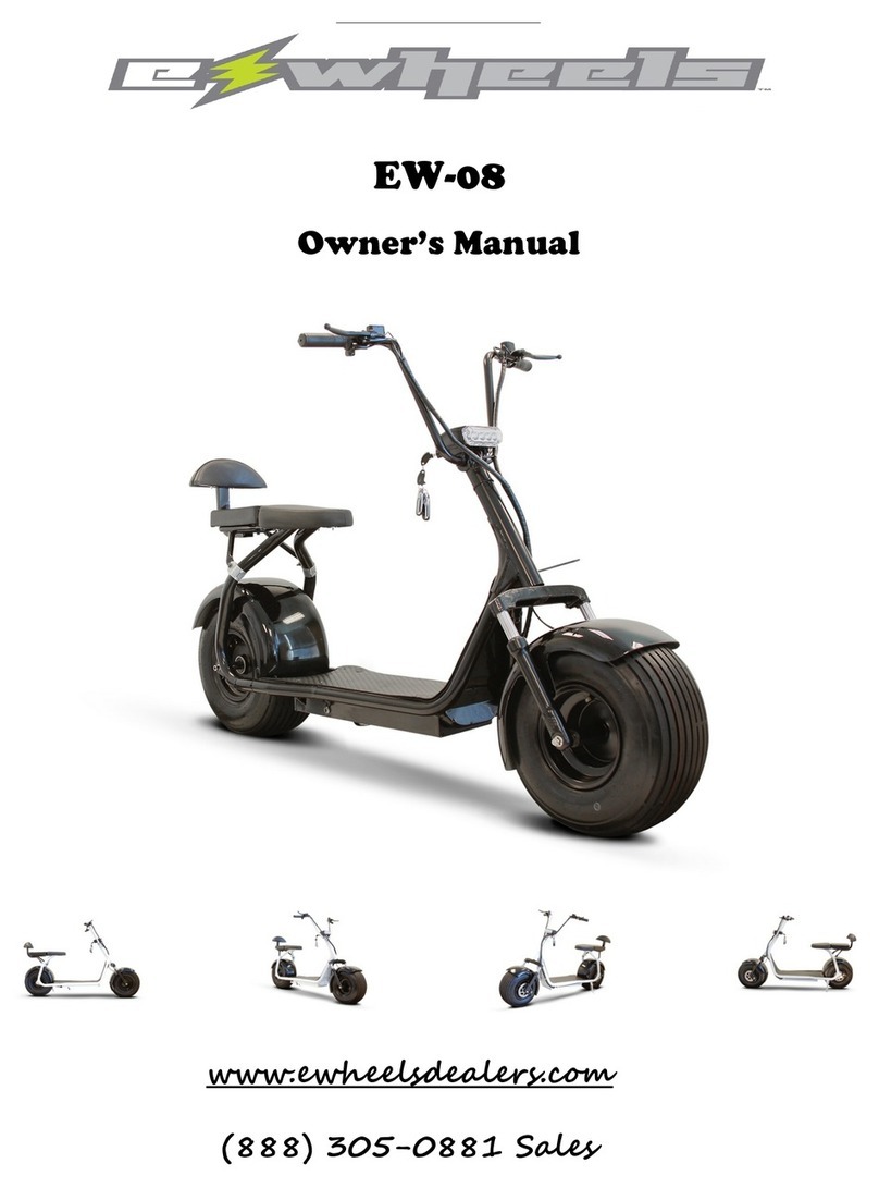 ewheels EW-08 owner's manual