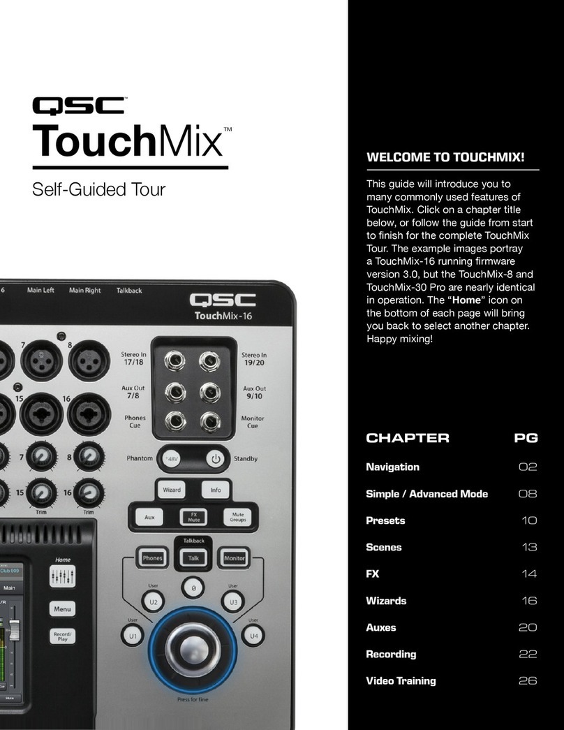 QSC TouchMix-16 Self-Guided Tour