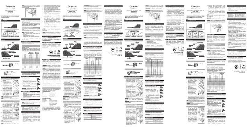 Oregon Scientific AD262 user manual