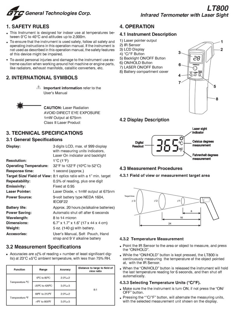 GTC LT800 manual