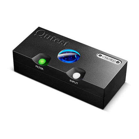 Chord Qutest User manual
