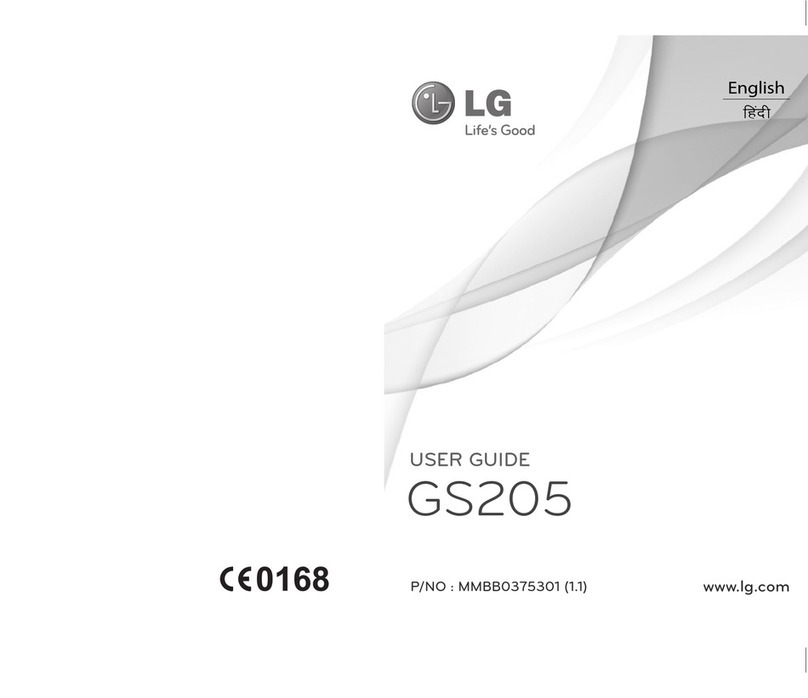 LG GS205 User manual