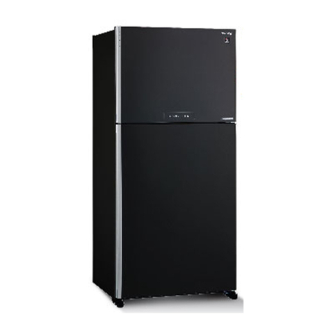 Sharp SJ-P68MFG Installation manual