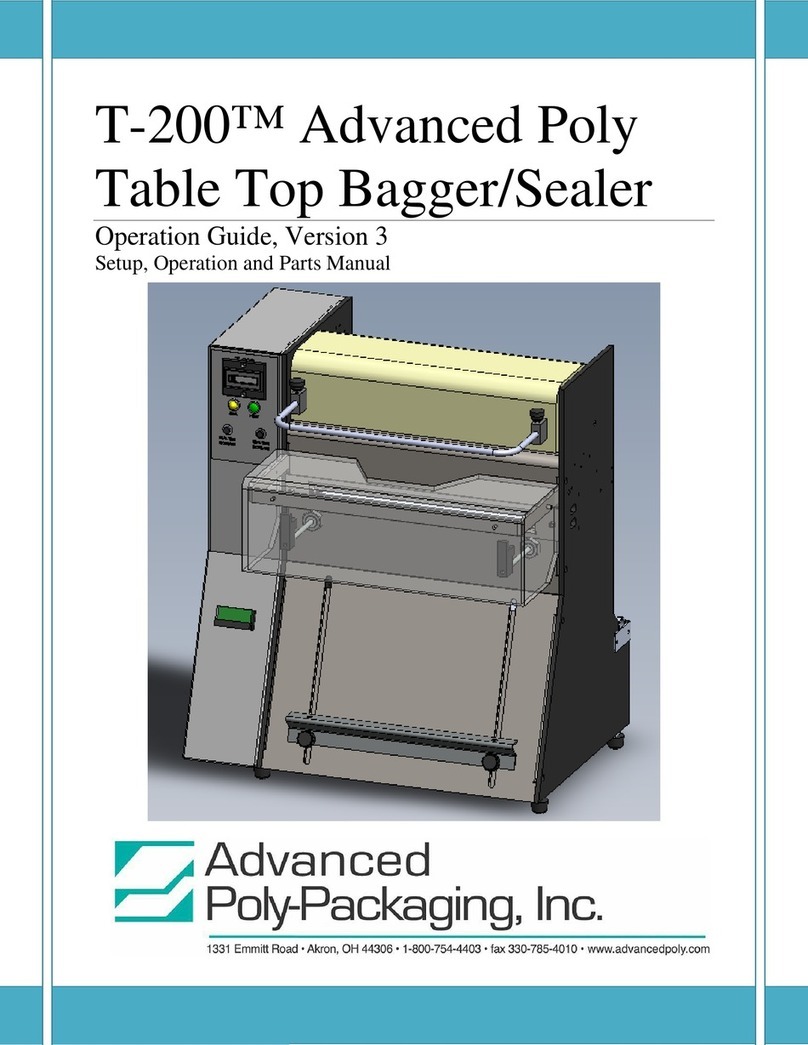 Advanced Poly-Packaging T-200 Operation guide