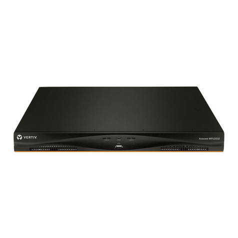 Vertiv Avocent MergePoint Unity Installation and maintenance instructions
